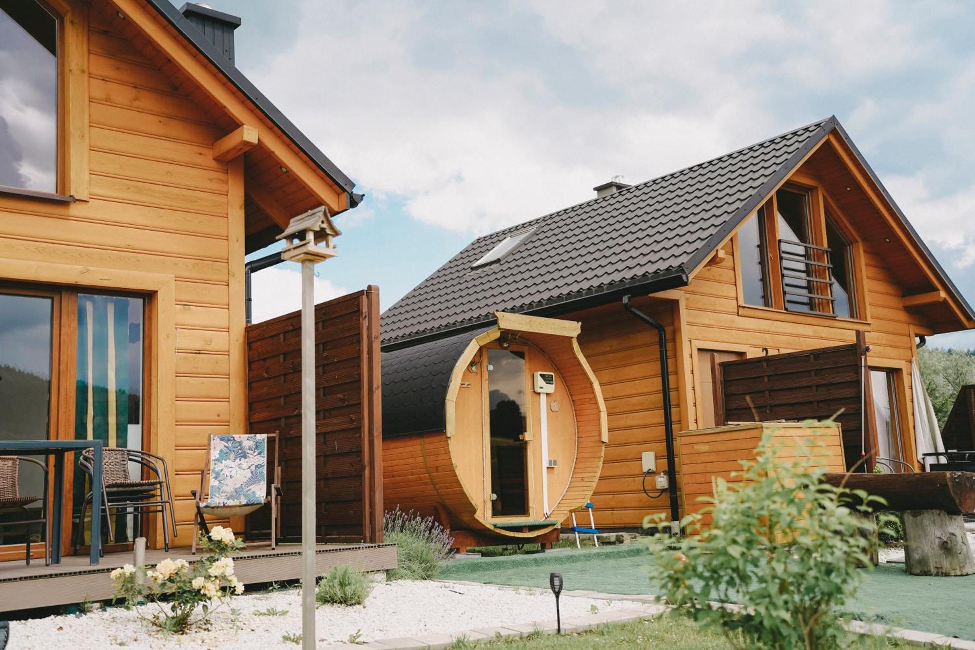 Domki Pod Bukowym Lasem Wańkowa Esterno foto